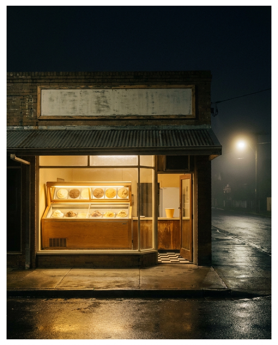 Helado poster — the cornershop